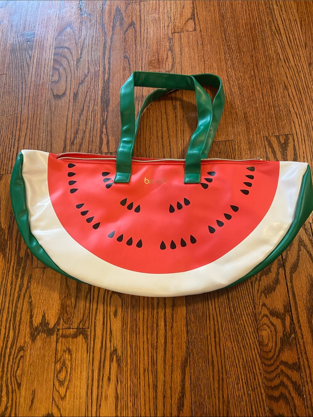 Ban.do Watermelon insulated cooler Tote Bag - Green, Red, White